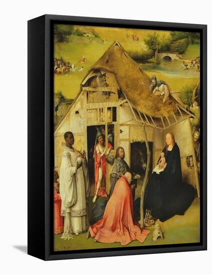 The Adoration of the Magi, Detail of the Central Panel, 1510-Hieronymus Bosch-Framed Premier Image Canvas