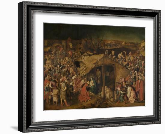The Adoration of the Magi, First Third of 17th C-Pieter Brueghel the Younger-Framed Giclee Print