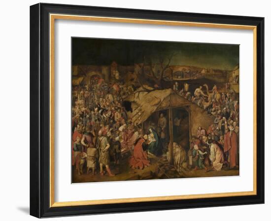 The Adoration of the Magi, First Third of 17th C-Pieter Brueghel the Younger-Framed Giclee Print