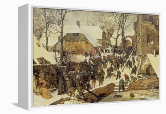 The Adoration of the Magi in the Snow, 1567-Pieter Bruegel the Elder-Framed Premier Image Canvas