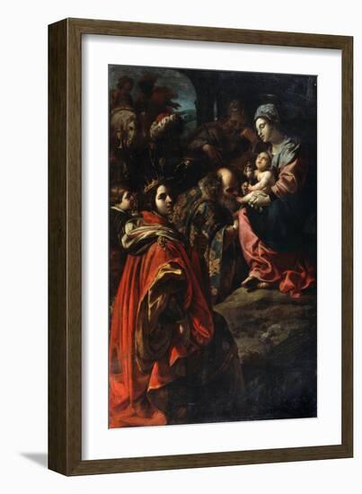 The Adoration of the Magi, Late 16th or 17th Century-Rutilio Manetti-Framed Giclee Print