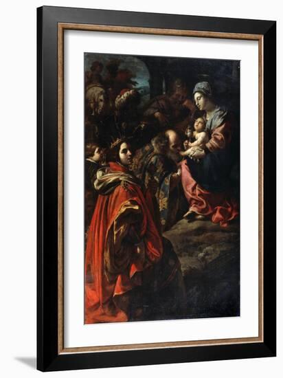 The Adoration of the Magi, Late 16th or 17th Century-Rutilio Manetti-Framed Giclee Print