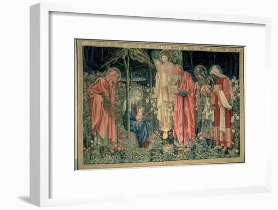 The Adoration of the Magi, Made by William Morris and Co., Merton Abbey-Burne-Jones & Morris-Framed Giclee Print