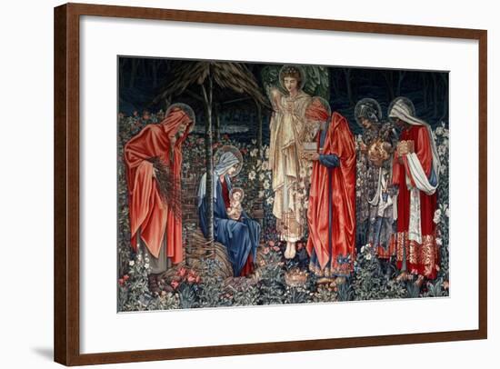 The Adoration of the Magi, Tapestry, 1890-Morris & Co-Framed Premium Giclee Print