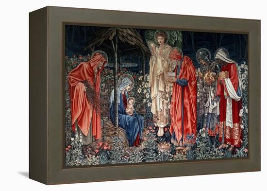 The Adoration of the Magi, Tapestry, 1890-Morris & Co-Framed Premier Image Canvas