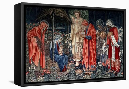 The Adoration of the Magi, Tapestry, 1890-Morris & Co-Framed Premier Image Canvas