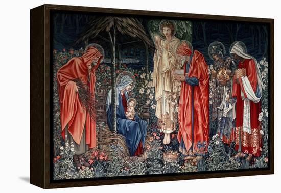 The Adoration of the Magi, Tapestry, 1890-Morris & Co-Framed Premier Image Canvas