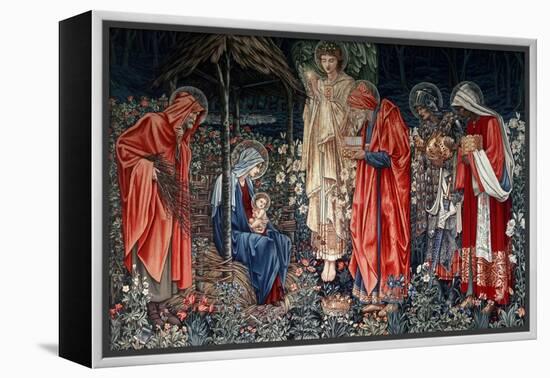 The Adoration of the Magi, Tapestry, 1890-Morris & Co-Framed Premier Image Canvas