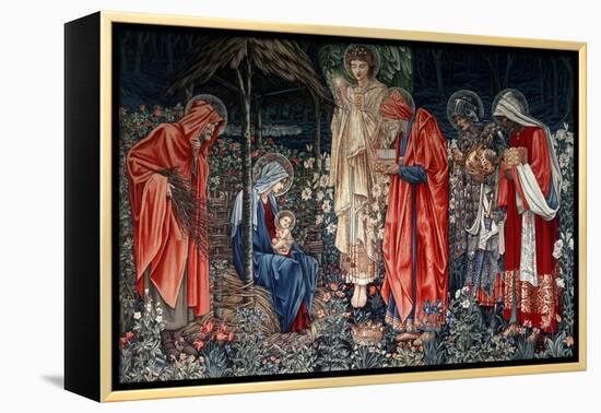 The Adoration of the Magi, Tapestry, 1890-Morris & Co-Framed Premier Image Canvas