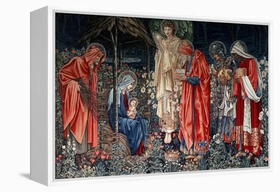 The Adoration of the Magi, Tapestry, 1890-Morris & Co-Framed Premier Image Canvas