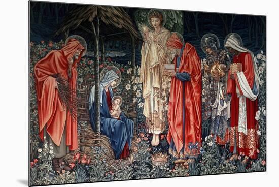 The Adoration of the Magi, Tapestry, 1890-Morris & Co-Mounted Giclee Print