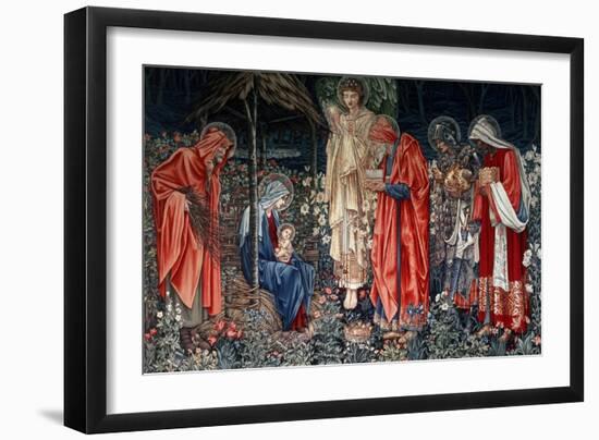 The Adoration of the Magi, Tapestry, 1890-Morris & Co-Framed Premium Giclee Print