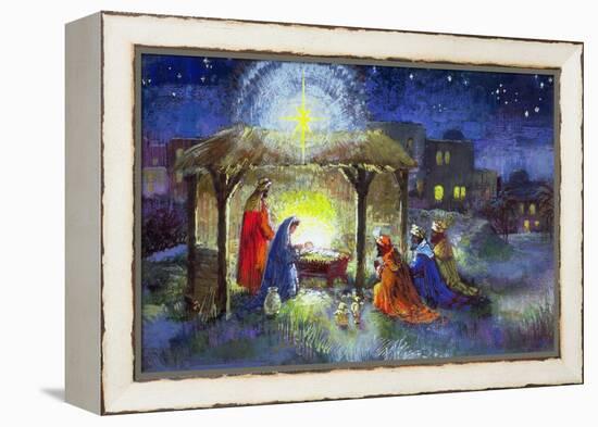 The Adoration of the Magi-Stanley Cooke-Framed Premier Image Canvas