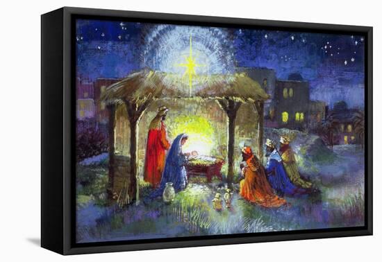 The Adoration of the Magi-Stanley Cooke-Framed Premier Image Canvas