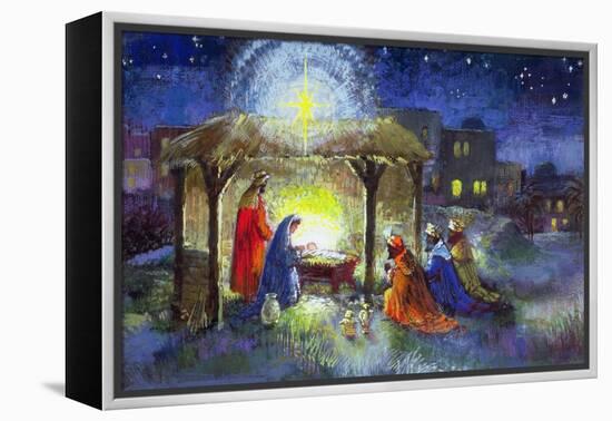 The Adoration of the Magi-Stanley Cooke-Framed Premier Image Canvas