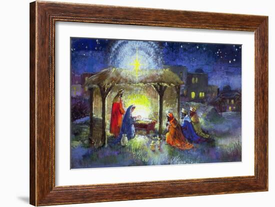 The Adoration of the Magi-Stanley Cooke-Framed Giclee Print