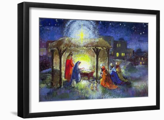 The Adoration of the Magi-Stanley Cooke-Framed Giclee Print