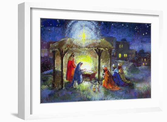 The Adoration of the Magi-Stanley Cooke-Framed Giclee Print