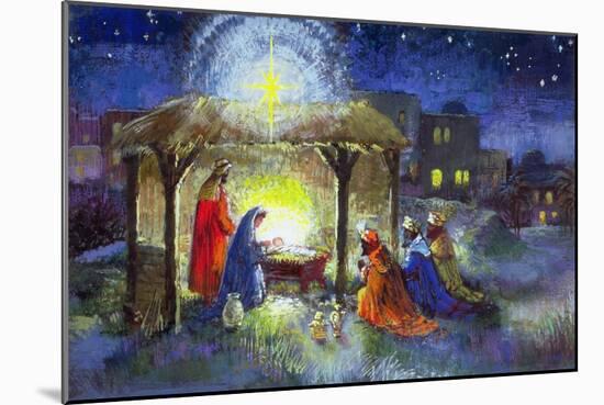 The Adoration of the Magi-Stanley Cooke-Mounted Giclee Print