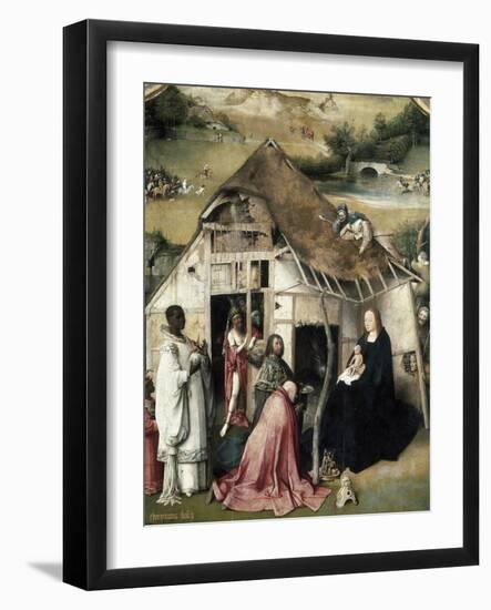 The Adoration of the Magi-Hieronymus Bosch-Framed Art Print