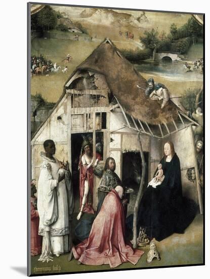 The Adoration of the Magi-Hieronymus Bosch-Mounted Art Print