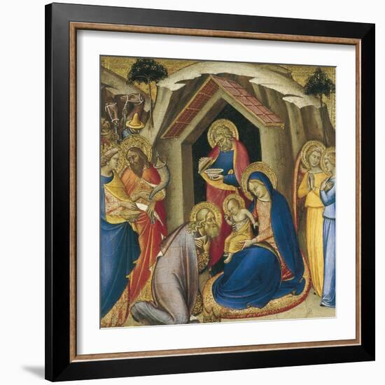 The Adoration of the Magi-Luca di Tommè-Framed Giclee Print