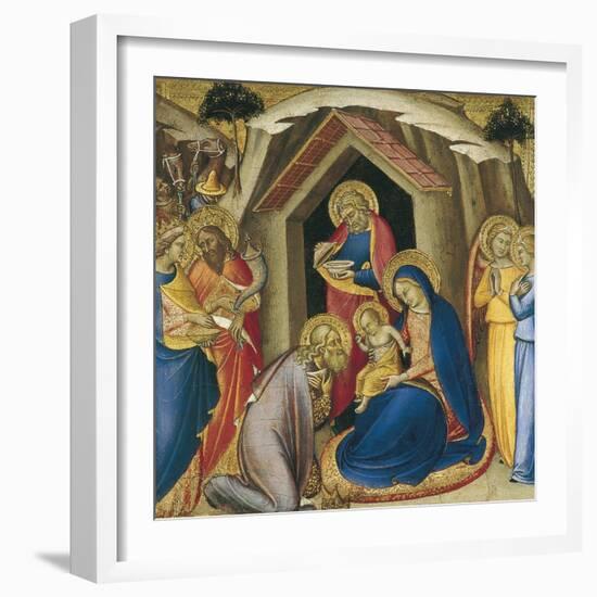 The Adoration of the Magi-Luca di Tommè-Framed Giclee Print