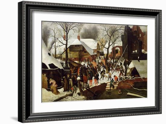 The Adoration of the Magi-Pieter Brueghel the Younger-Framed Giclee Print