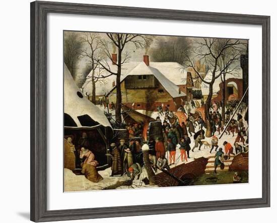 The Adoration of the Magi-Pieter Brueghel the Younger-Framed Giclee Print