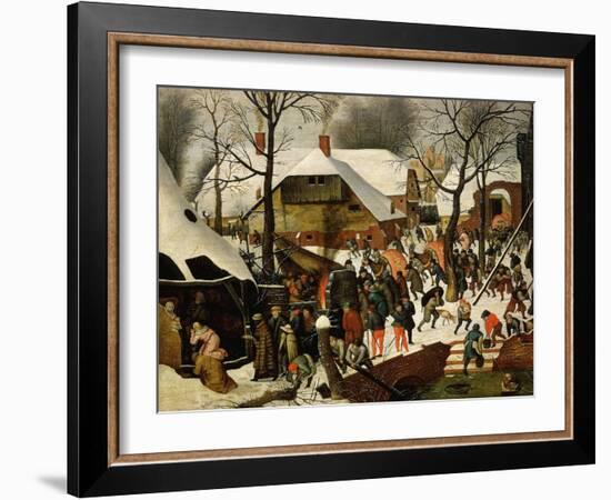 The Adoration of the Magi-Pieter Brueghel the Younger-Framed Giclee Print