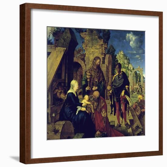 The Adoration of the Magi-Albrecht Dürer-Framed Giclee Print