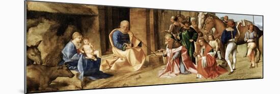 The Adoration of the Magi-Giorgione-Mounted Giclee Print