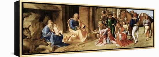 The Adoration of the Magi-Giorgione-Framed Premier Image Canvas