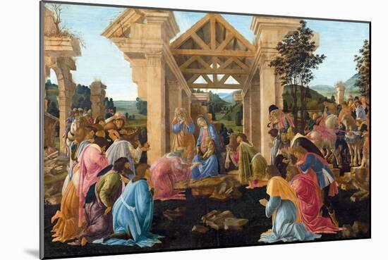 The Adoration of the Magi-Sandro Botticelli-Mounted Giclee Print