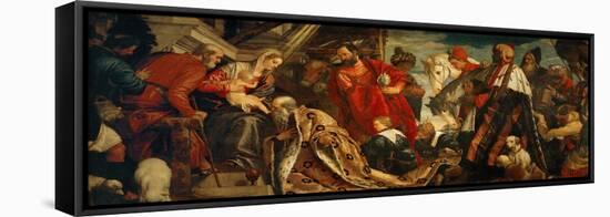 The Adoration of the Magi-Paolo Veronese-Framed Premier Image Canvas