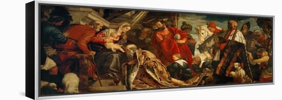 The Adoration of the Magi-Paolo Veronese-Framed Premier Image Canvas