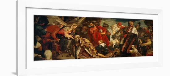 The Adoration of the Magi-Paolo Veronese-Framed Giclee Print