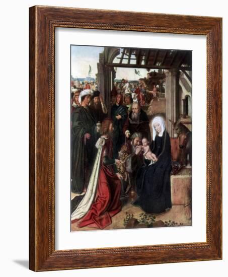 The Adoration of the Magi-Gerard David-Framed Giclee Print