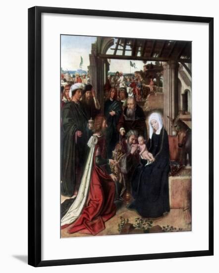 The Adoration of the Magi-Gerard David-Framed Giclee Print