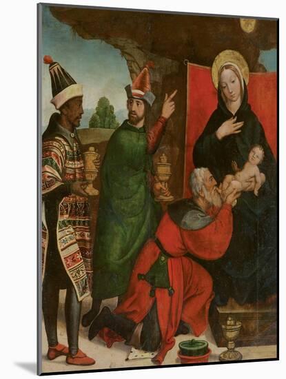 The Adoration of the Magi-Francisco de Comontes-Mounted Giclee Print