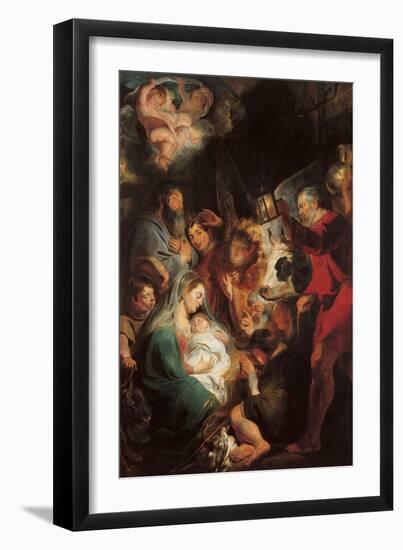 The Adoration of the Magi-Jacob Jordaens-Framed Giclee Print