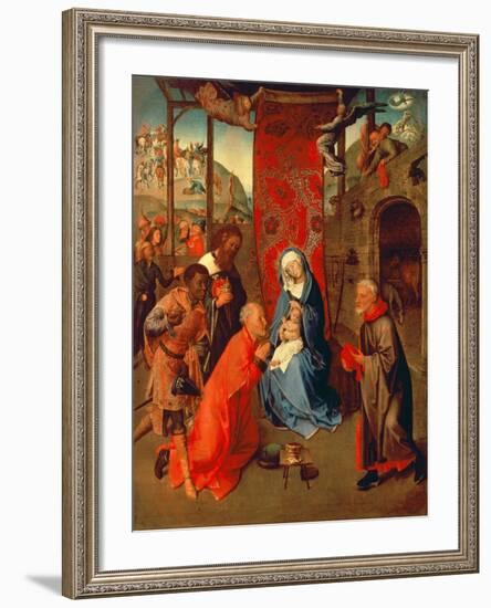 The Adoration of the Magi-Hugo van der Goes-Framed Giclee Print