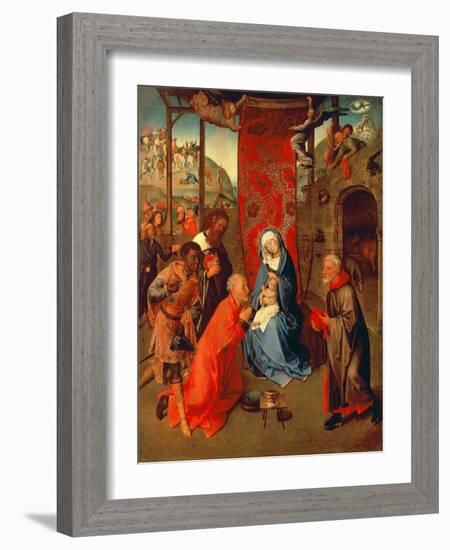 The Adoration of the Magi-Hugo van der Goes-Framed Giclee Print