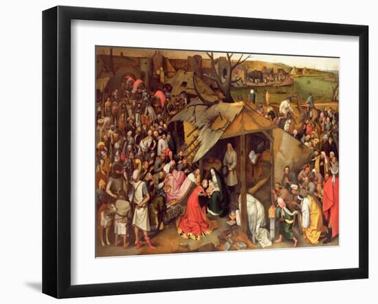 The Adoration of the Magi-Pieter Brueghel the Younger-Framed Giclee Print