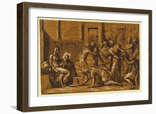 The Adoration of the Magi-null-Framed Giclee Print