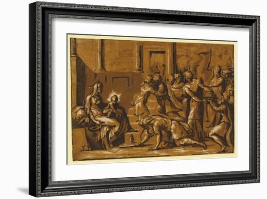 The Adoration of the Magi-null-Framed Giclee Print