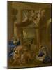 The Adoration of the Shepherds, C. 1633-Nicolas Poussin-Mounted Giclee Print