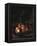 The Adoration of the Shepherds-Rembrandt van Rijn-Framed Stretched Canvas