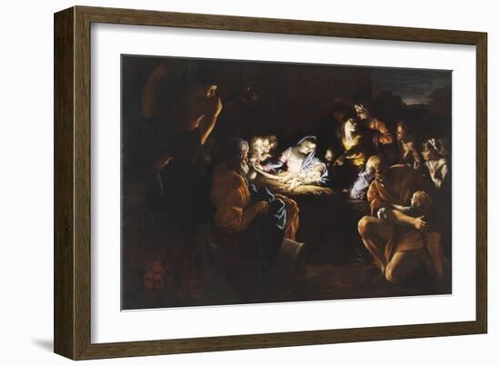 The Adoration of the Shepherds-null-Framed Giclee Print