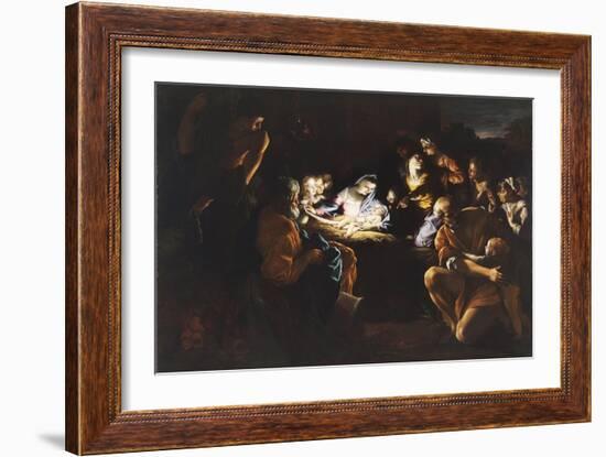 The Adoration of the Shepherds-null-Framed Giclee Print